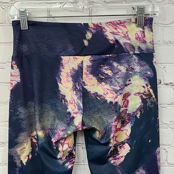 Soma S/M Onzie Hot Yoga Flow Mid Rise Legging Stormy Night Activewear Fitness - Picture 3 of 7